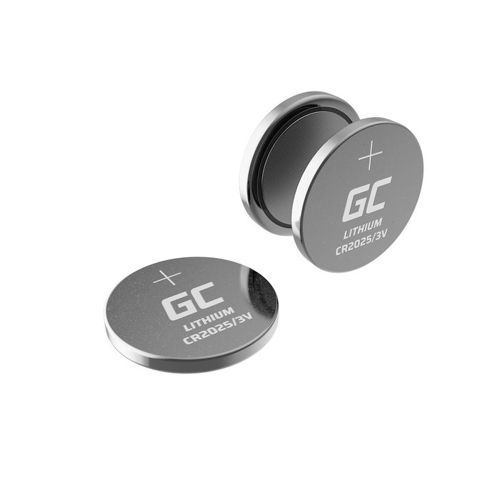 Green Cell Batería de Litio CR2025 3V 160mAh, 10 unidades Green Cell Batería de Litio CR2025 3V 160mAh, 10 unidades