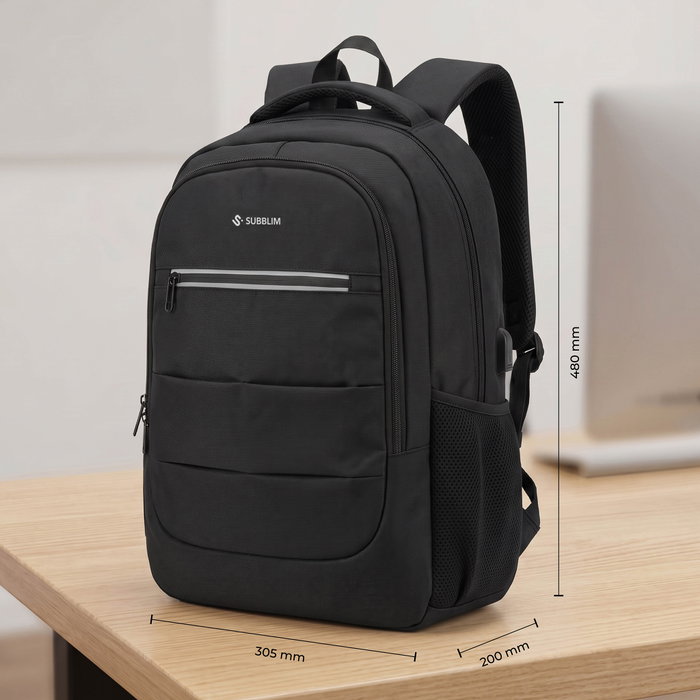 Subblim City Plus Backpack 16 pulg 26L Negro Subblim City Plus Backpack 16 pulg 26L Negro