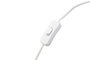 DKD Home Decor Lámpara de Aplique Resina Caballo Blanco