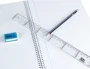 Liderpapel Regla de plástico transparente 30 cm