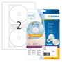 HERMA Etiquetas para CD Maxi A4 Blanco 20 Piezas
