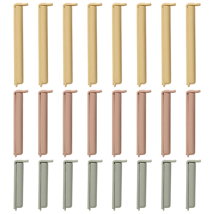 Day Juego de 24 Pinzas para Bolsas de Conserva, Libres de BPA, para Alimentos, Microondas, Congelador y Lavavajillas