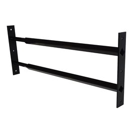 Mottez Barra de seguridad extensible, 55 - 103 cm, 2 barras