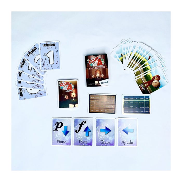 Átomo Games Club A Juego de Mesa Amy la Compositora 8-10 Años