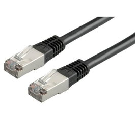 Roline Ftp Patch Cord Cat.5E Negro 0.5 M