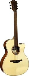 LAG Guitarra Acústica Auditorium Cutaway Tramontane 70 A/E - Natural con pastillas