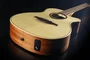 LAG Guitarra Acústica Electroacústica Tramontane T70 A/E Cutaway Auditorium Natural