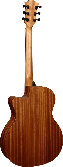 LAG Guitarra Acústica Electroacústica Tramontane T70 A/E Cutaway Auditorium Natural