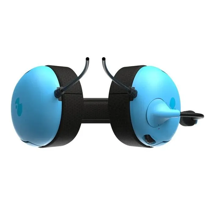 PDP Auriculares con cable PDP1705966927800 Azul Neptuno compatibles con PS4/PS5 con Micrófono de brazo Diadema supraaural