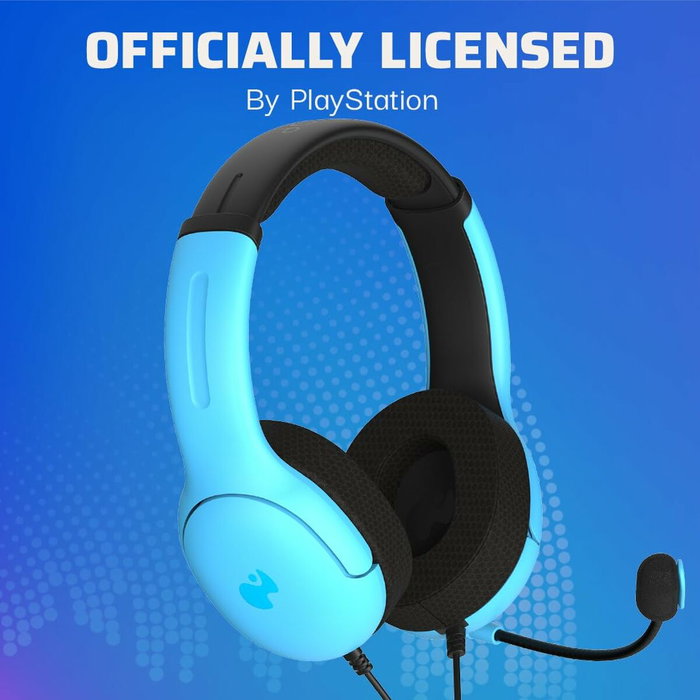 PDP Airlite Auriculares con cable Azul Neptuno para PS4/PS5