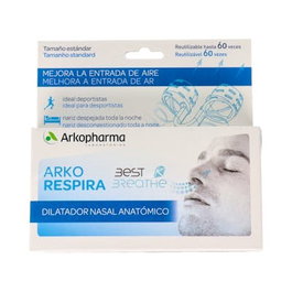 Arkorespira Dilatador Nasal Arkopharma para Facilitar la Respiración