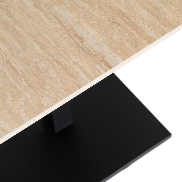 Mesa Piedra Sinterizada Contract 80 X 80 X 75 cm (Set de 2) Mesa Piedra Sinterizada Contract 80 X 80 X 75 cm (Set de 2)