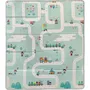Tineo TIN3275056061108 Tapete de Juego Reversible Maxi 150 x 180 cm Diseño Animales / Pista de Coches