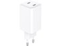 Sandberg Cargador AC Dual USB-C PD65W EU