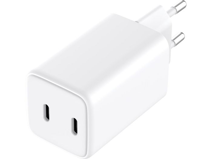 Sandberg Cargador AC Dual USB-C PD65W EU