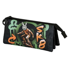 Pro-Dg Estuche Portatodo Triple Rabbit Multicolor 10 x 23,5 x 5 cm