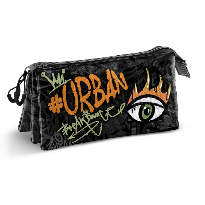 Pro-Dg Estuche Portatodo Triple Rabbit Multicolor 10 x 23,5 x 5 cm