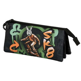 Pro-Dg Estuche Portatodo Triple Rabbit Multicolor 10 x 23,5 x 5 cm