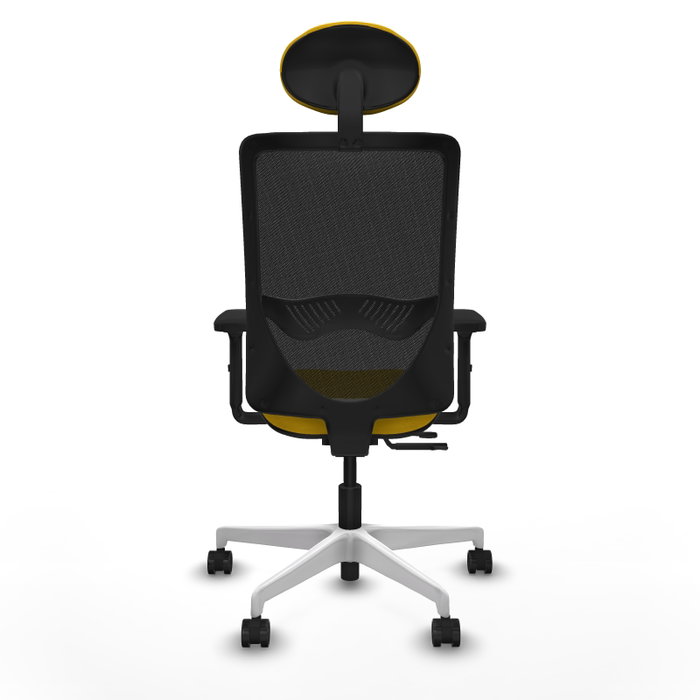 PIQUERAS Y CRESPO Silla de oficina Zulema Amarillo y Negro PIQUERAS Y CRESPO Silla de oficina Zulema Amarillo y Negro