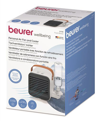Beurer LV-50 Ventilador de Sobremesa Compacto y Silencioso para Oficina y Hogar Beurer LV-50 Ventilador de Sobremesa Compacto y Silencioso para Oficina y Hogar