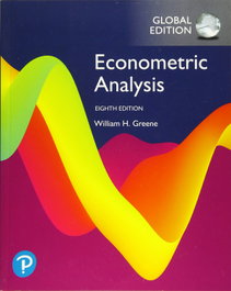 Pearson-Prentice Hall Econometric Analysis, Global Edition (8th Global Edition)