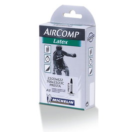 Michelin Cámara Aircomp Latex A1 28x1 Presta 60mm Ligera y Resistente