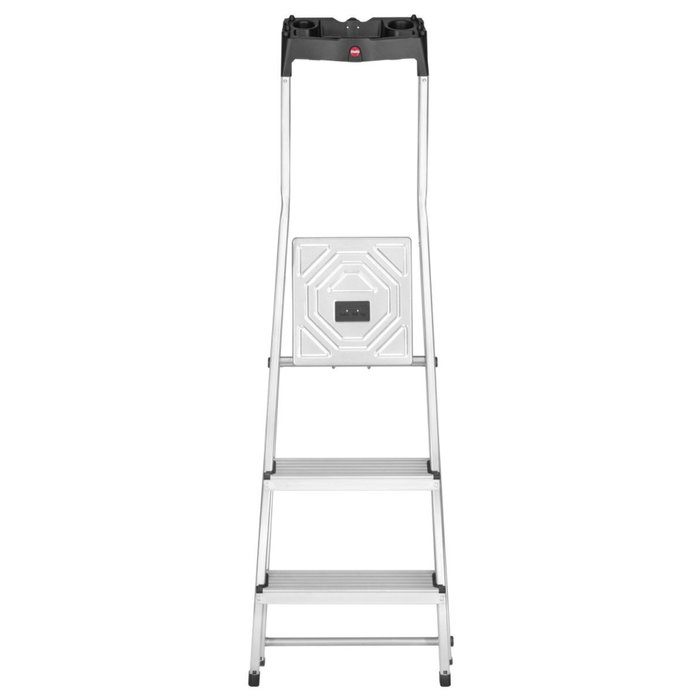 Hailo L60 StandardLine Escalera de tijera de 3 peldaños