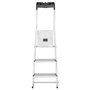 Hailo L60 StandardLine Escalera de tijera de 3 peldaños