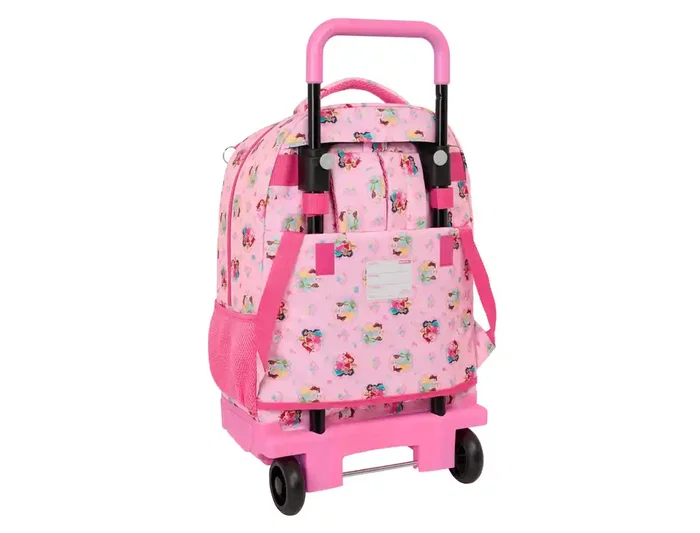 Safta Mochila Grande con Ruedas Compact Extraíble Princesas Disney 450x330x220 mm Safta Mochila Grande con Ruedas Compact Extraíble Princesas Disney 450x330x220 mm