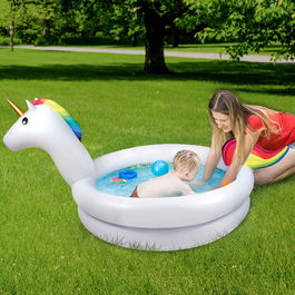 Jet Lag Piscina Unicornio Hinchable 130 cm 192x95x130 cm
