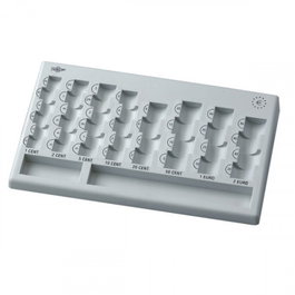 Faibo Clasificador de Euros 181-08 310x185x30mm Gris