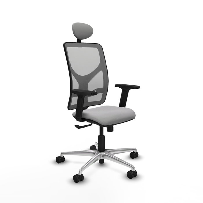 PIQUERAS Y CRESPO Silla de oficina Motilla Gris con mecanismo Sincro PIQUERAS Y CRESPO Silla de oficina Motilla Gris con mecanismo Sincro