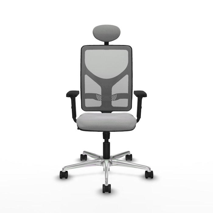 PIQUERAS Y CRESPO Silla de oficina Motilla Gris con mecanismo Sincro PIQUERAS Y CRESPO Silla de oficina Motilla Gris con mecanismo Sincro