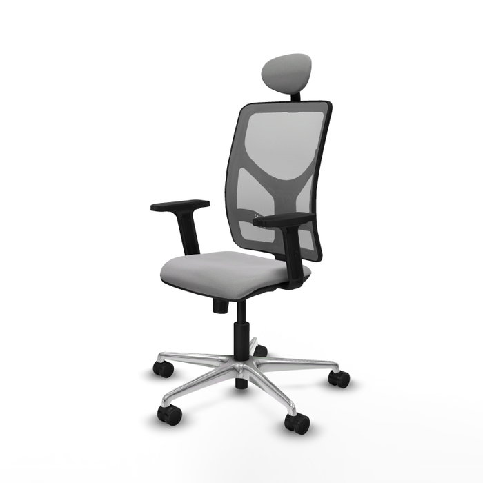 PIQUERAS Y CRESPO Silla de oficina Motilla Gris con mecanismo Sincro PIQUERAS Y CRESPO Silla de oficina Motilla Gris con mecanismo Sincro