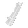 ICY BOX IB-EWA100W-CM Bandeja Portacables Recta para Escritorio, Acero, Color Blanco, 610 x 90 x 125 mm