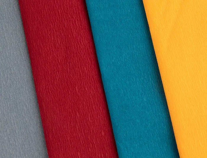 Liderpapel Papel Crespón Naranja Claro 50 cm x 2.5m 34g/m2