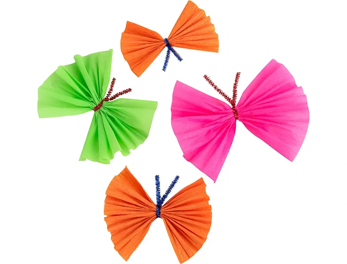 Liderpapel Papel Crespón Naranja Claro 50 cm x 2.5m 34g/m2