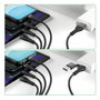 4smarts Cable Multi-Ladekabel 4in2 1.2m Negro