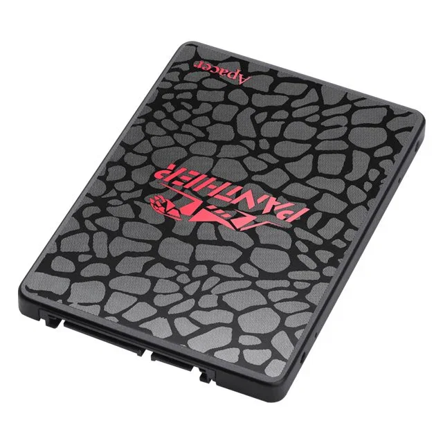 Apacer AS350 Panther SSD 256GB SATA III 2.5" 3D TLC - Vel. Lectura 560 MB/s, Escritura 540 MB/s - Para PC/Portátil
