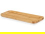 Kinvara Tabla Bambú Rectangular Aperitivo 29,5x11,5 cm Marrón (Set de 12)