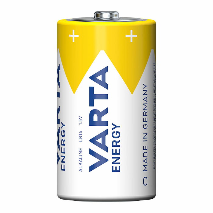 Varta Blíster de 2 pilas alcalinas Energy LR14 Varta Blíster de 2 pilas alcalinas Energy LR14