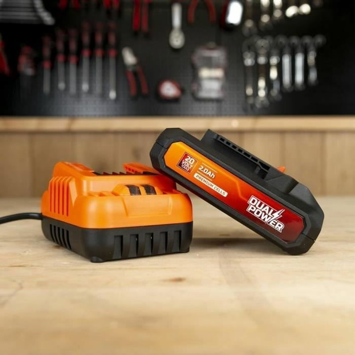 Dual Power Kit de Batería 2.0Ah 20V y Cargador 2A POWDP90620