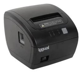 Iggual TP7001-3I Impresora térmica de recibos USB, RS-232 y RJ45