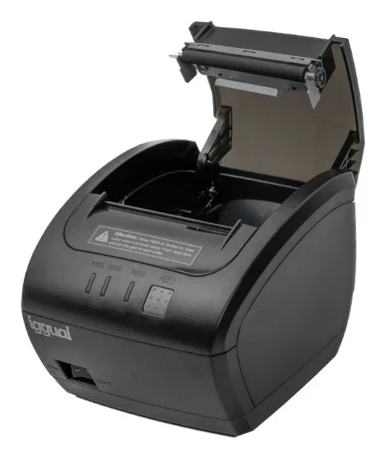 Iggual TP7001-3I Impresora térmica de recibos USB, RS-232 y RJ45