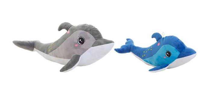 Creaciones Llopis Delfin Star 3 Col Surt 80 cm Juguete Infantil