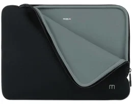 Mobilis Funda Protectora para Portátil MacBook de 35,6 cm (14") Negro Gris, Resistente a Rayones y Golpes, 176 g, Compatible con MacBook Air y MacBook Pro 13.3