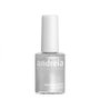 Andreia Professional Esmalte de Uñas Hipoalergénico Color 21 Metalizado y Purpurinado Blanco