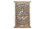DKD Home Decor Guardallaves Mango Buda Tallado Marrón
