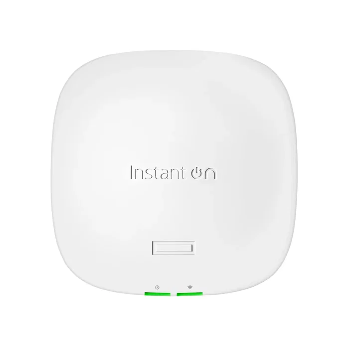 HPE HPE Networking Instant On AP21 (EU) - Punto de Acceso Wi-Fi 6 Radio Dual 2x2, 1500 Mbps, PoE, Smart Mesh, para Espacios Pequeños, Blanco (S1T14A)