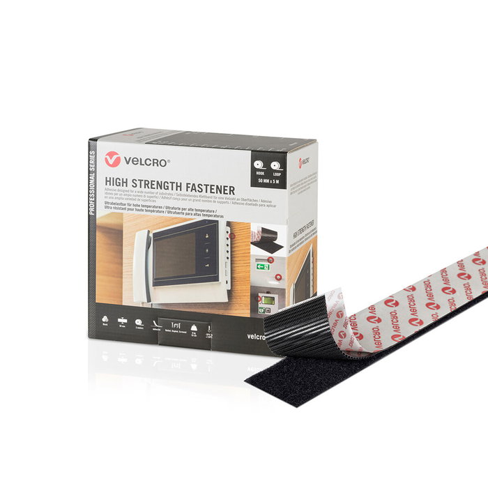 Velcro® Cinta ultrafuerte adhesiva negra 50 mm x 5 m Velcro® Cinta ultrafuerte adhesiva negra 50 mm x 5 m
